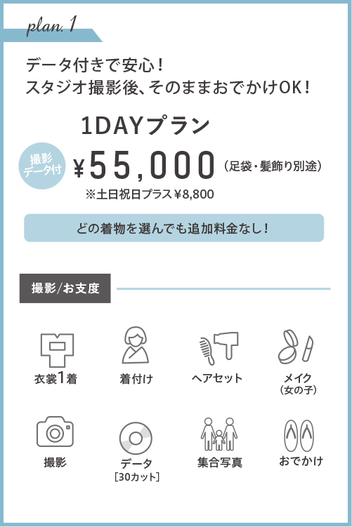 プラン1_1DAY撮影おでかけプラン