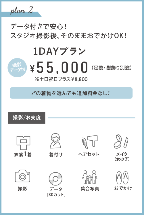 プラン2_1DAY撮影おでかけプラン